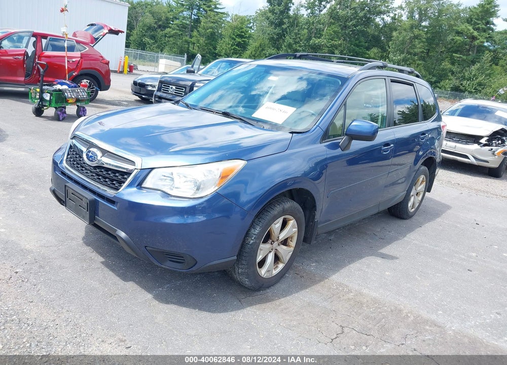 2014 SUBARU FORESTER 2.5I PREMIUM VIN: JF2SJAEC1EH446053