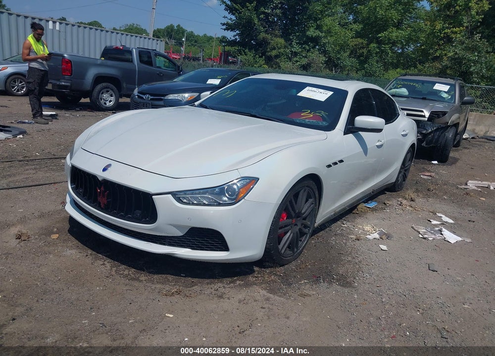 2015 MASERATI GHIBLI S Q4 VIN: ZAM57RTA0F1134774
