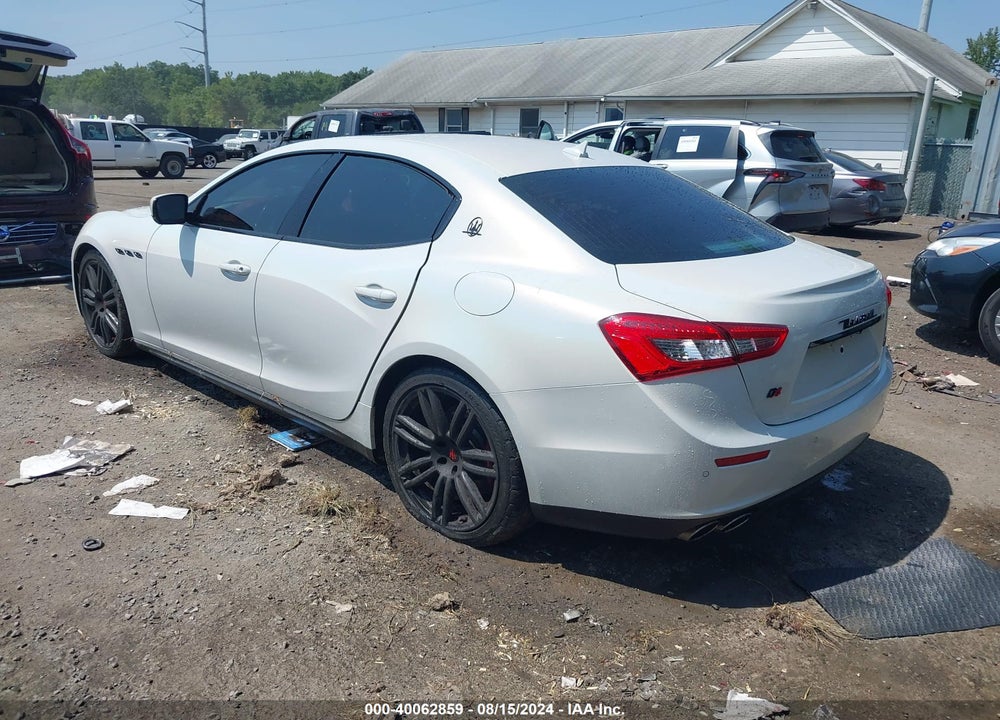 2015 MASERATI GHIBLI S Q4 VIN: ZAM57RTA0F1134774