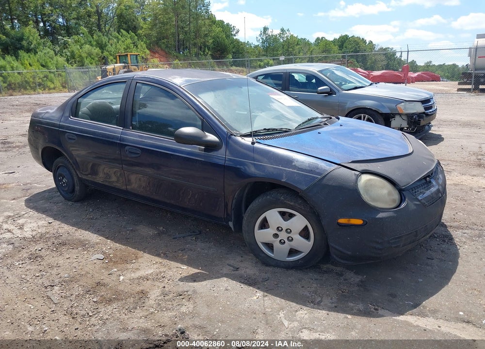2005 DODGE NEON SE VIN: 1B3ES26C15D219130