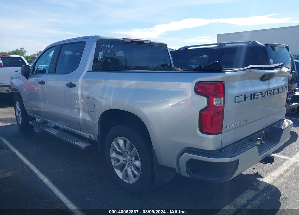 2020 CHEVROLET SILVERADO 1500 2WD  SHORT BED CUSTOM/2WD  STANDARD BED CUSTOM VIN: 3GCPWBEH2LG352908