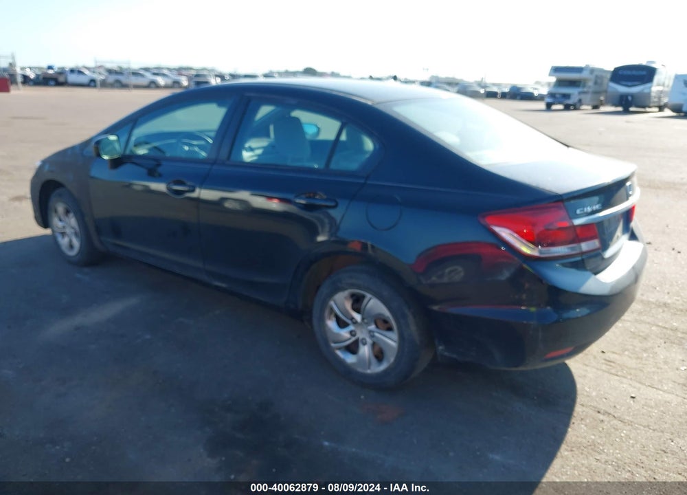 2014 HONDA CIVIC LX VIN: 19XFB2F54EE256689