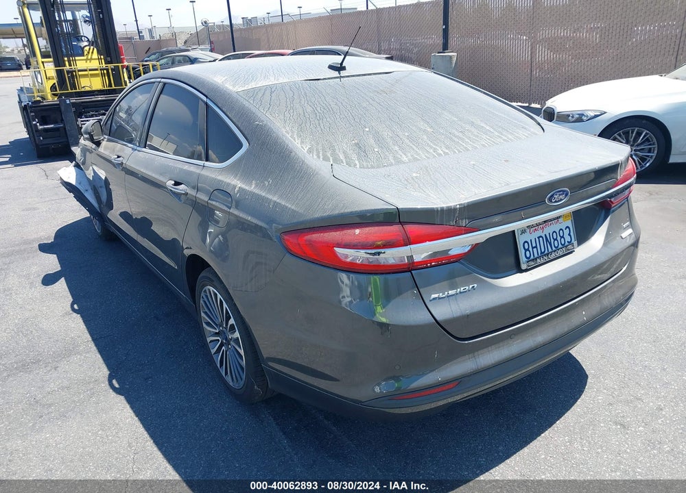 2018 FORD FUSION SE VIN: 3FA6P0HD6JR268250