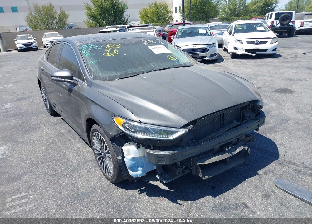 2018 FORD FUSION SE VIN: 3FA6P0HD6JR268250