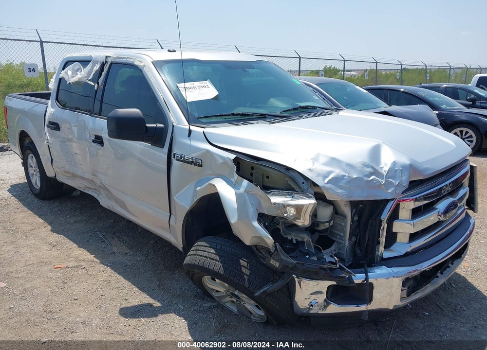 2016 FORD F-150 XLT VIN: 1FTEW1CF2GKD45667