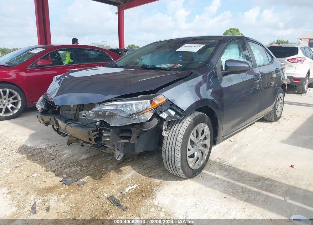 2019 TOYOTA COROLLA LE VIN: 2T1BURHE6KC228708