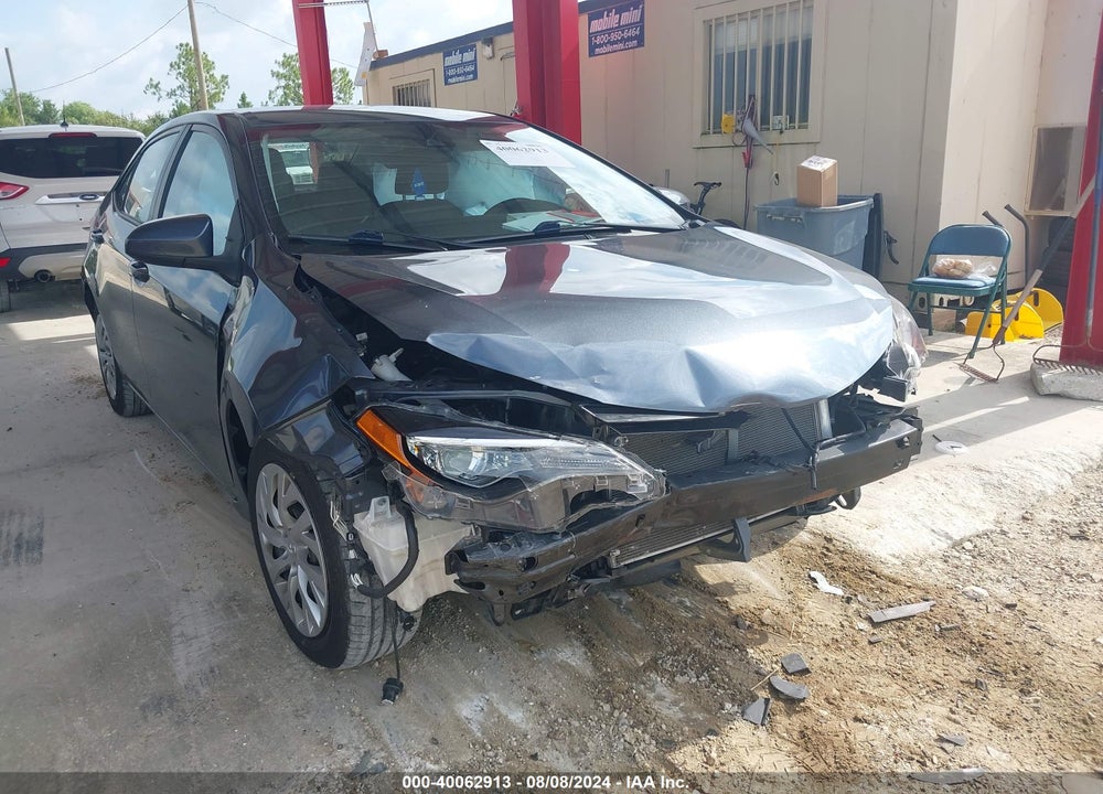 2019 TOYOTA COROLLA LE VIN: 2T1BURHE6KC228708
