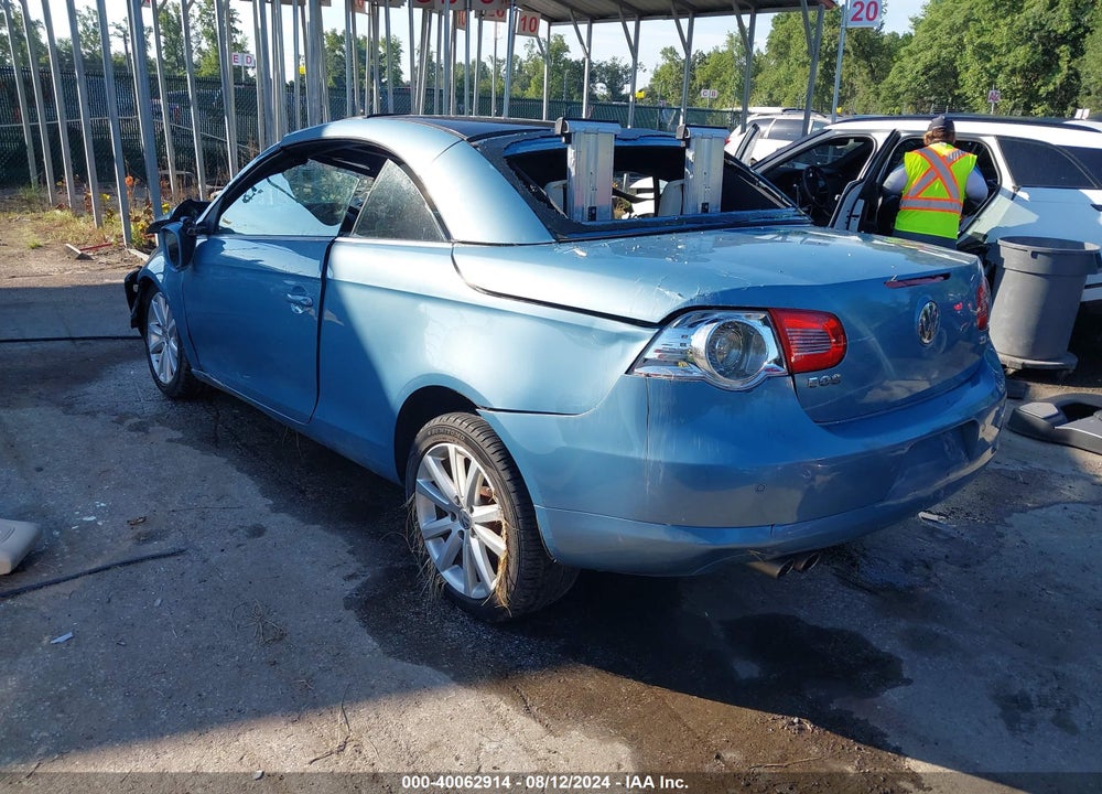2007 VOLKSWAGEN EOS 3.2L VIN: WVWFB71F57V049904