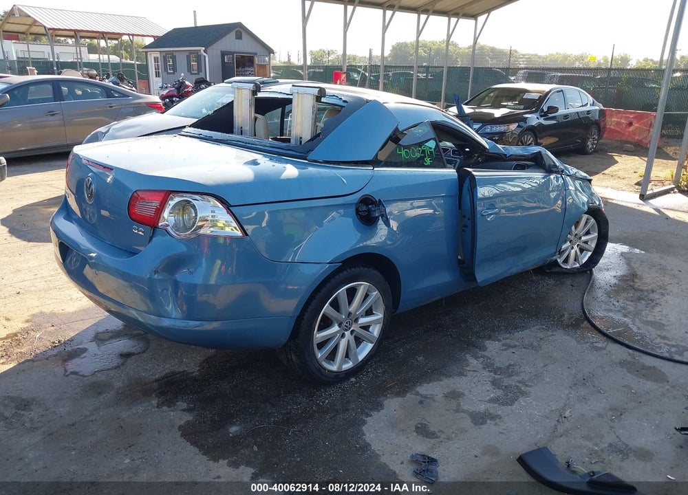 2007 VOLKSWAGEN EOS 3.2L VIN: WVWFB71F57V049904