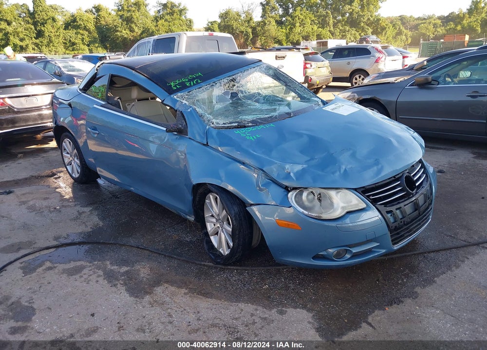 2007 VOLKSWAGEN EOS 3.2L VIN: WVWFB71F57V049904