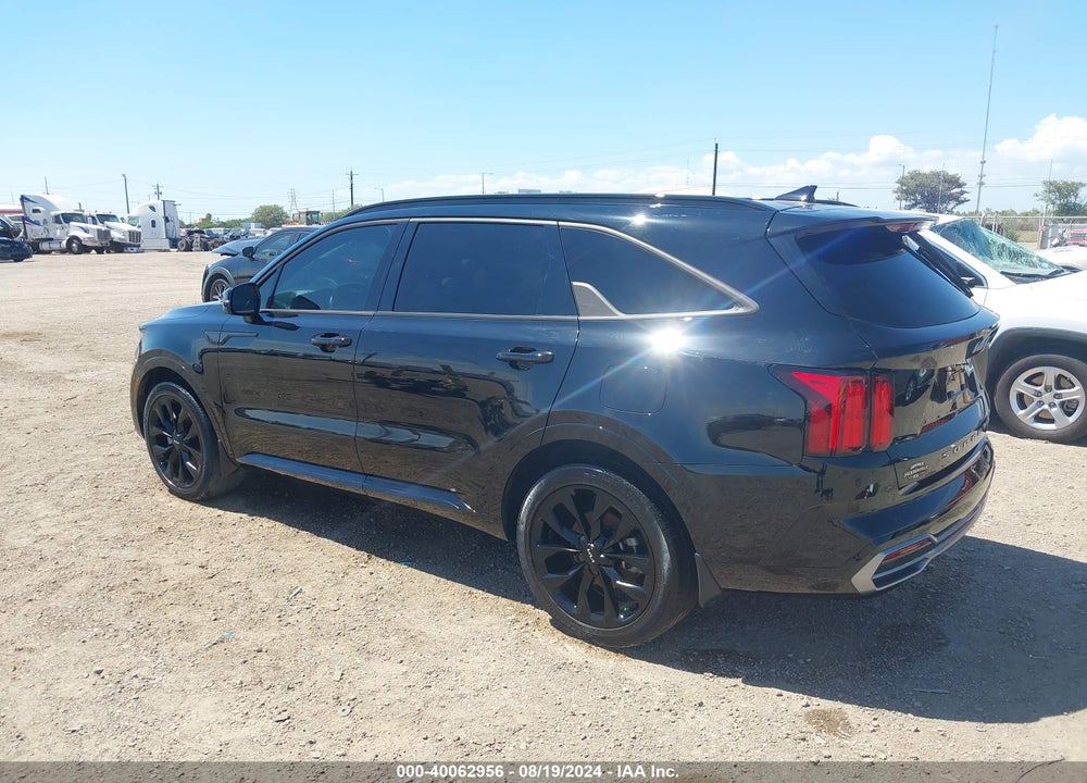2022 KIA SORENTO SX VIN: 5XYRK4LF7NG123434