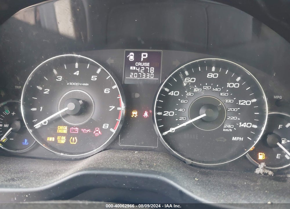 2011 SUBARU OUTBACK 2.5I VIN: 4S4BRBAC9B3371609