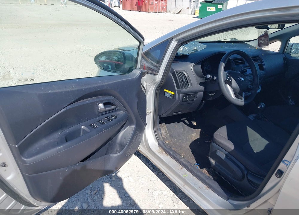 2013 KIA RIO LX VIN: KNADM5A33D6275650