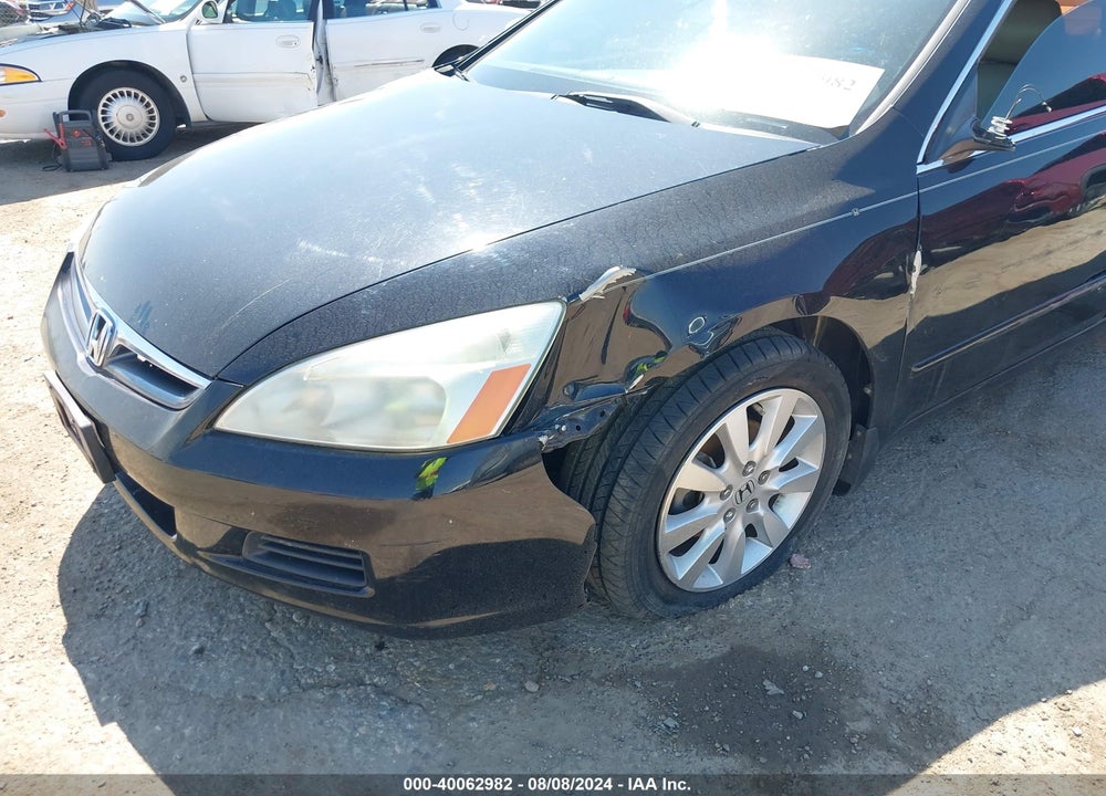 2007 HONDA ACCORD 3.0 EX VIN: 1HGCM66587A025872
