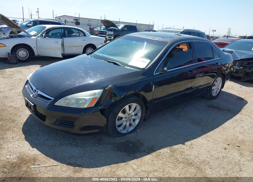 2007 HONDA ACCORD 3.0 EX VIN: 1HGCM66587A025872