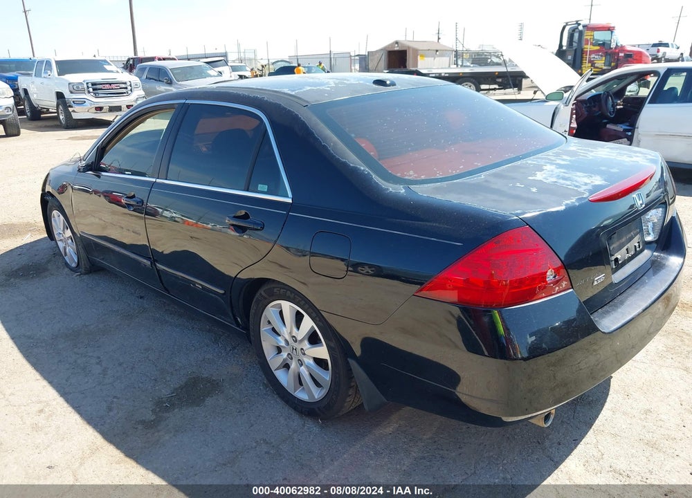 2007 HONDA ACCORD 3.0 EX VIN: 1HGCM66587A025872
