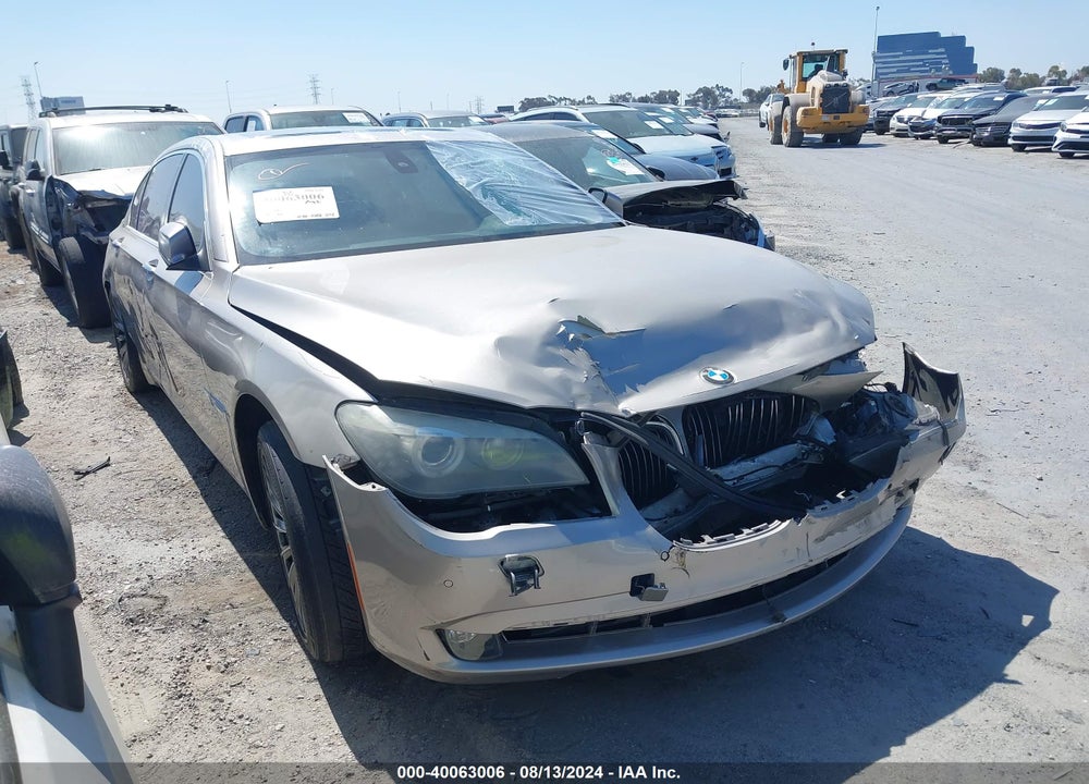 2012 BMW 740LI VIN: WBAKB4C58CC576548