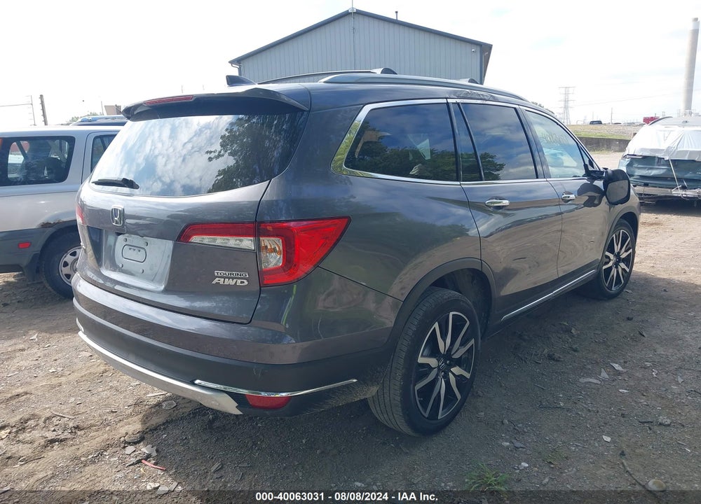 2021 HONDA PILOT AWD TOURING 7 PASSENGER VIN: 5FNYF6H68MB017777