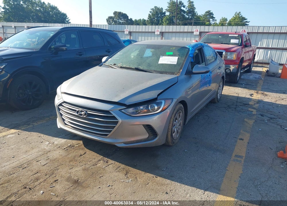 2017 HYUNDAI ELANTRA SE VIN: 5NPD74LFXHH166951