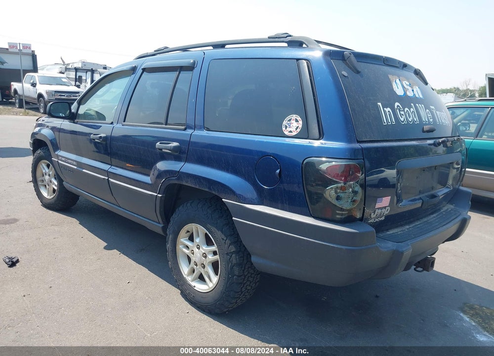 2003 JEEP GRAND CHEROKEE VIN: 1J4GW48S03C575562