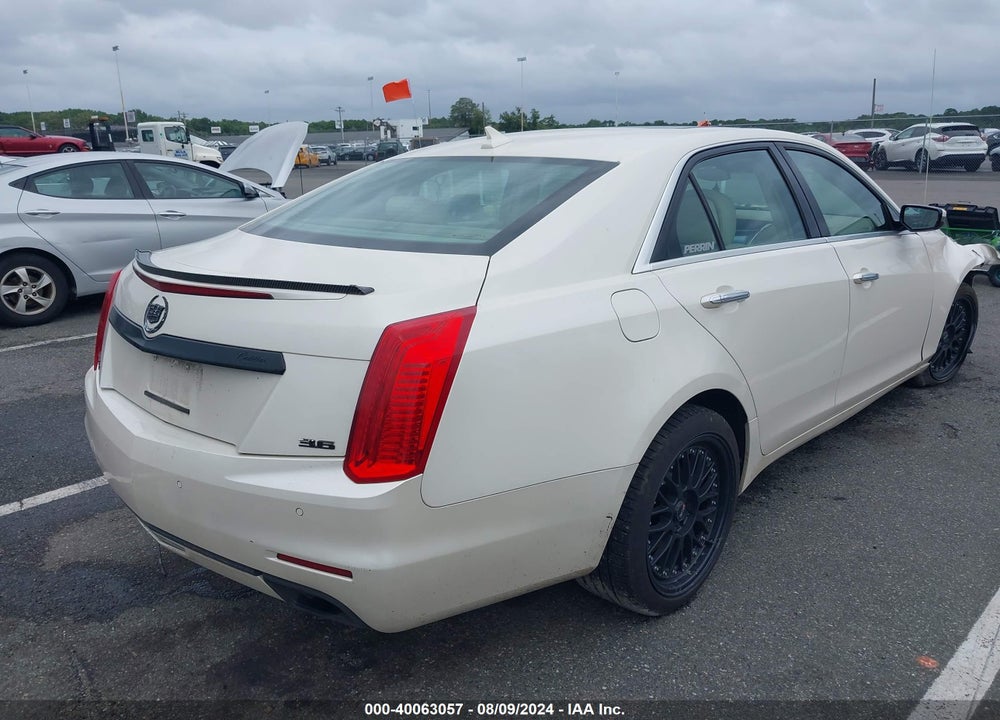 2014 CADILLAC CTS LUXURY VIN: 1G6AX5S35E0123758