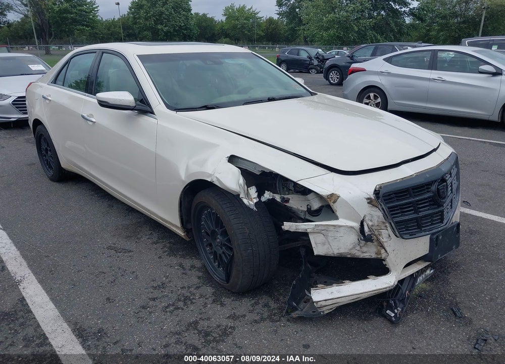 2014 CADILLAC CTS LUXURY VIN: 1G6AX5S35E0123758