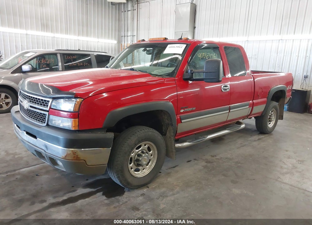 2005 CHEVROLET SILVERADO 2500HD LT VIN: 1GCHK29205E133512