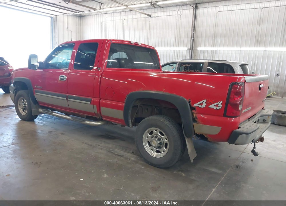 2005 CHEVROLET SILVERADO 2500HD LT VIN: 1GCHK29205E133512