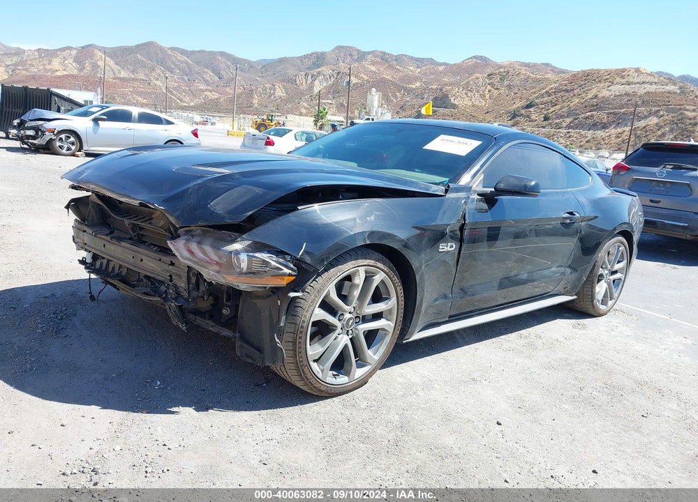 2018 FORD MUSTANG GT PREMIUM VIN: 1FA6P8CF9J5104873