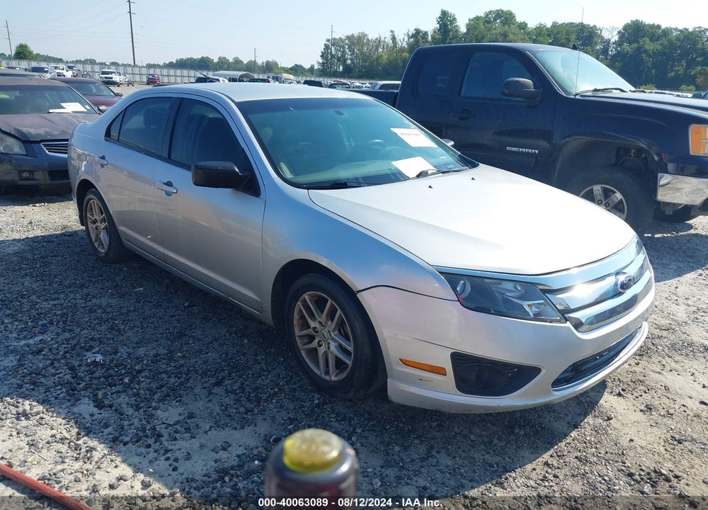 2012 FORD FUSION S VIN: 3FAHP0GAXCR389706