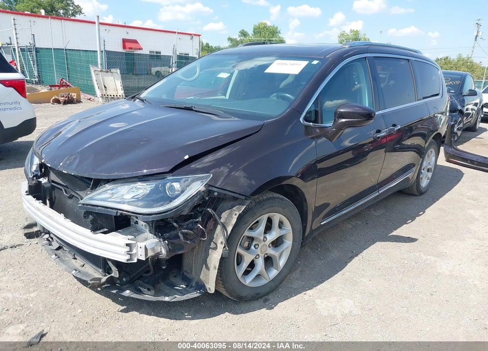 2017 CHRYSLER PACIFICA TOURING L PLUS VIN: 2C4RC1EG5HR653502
