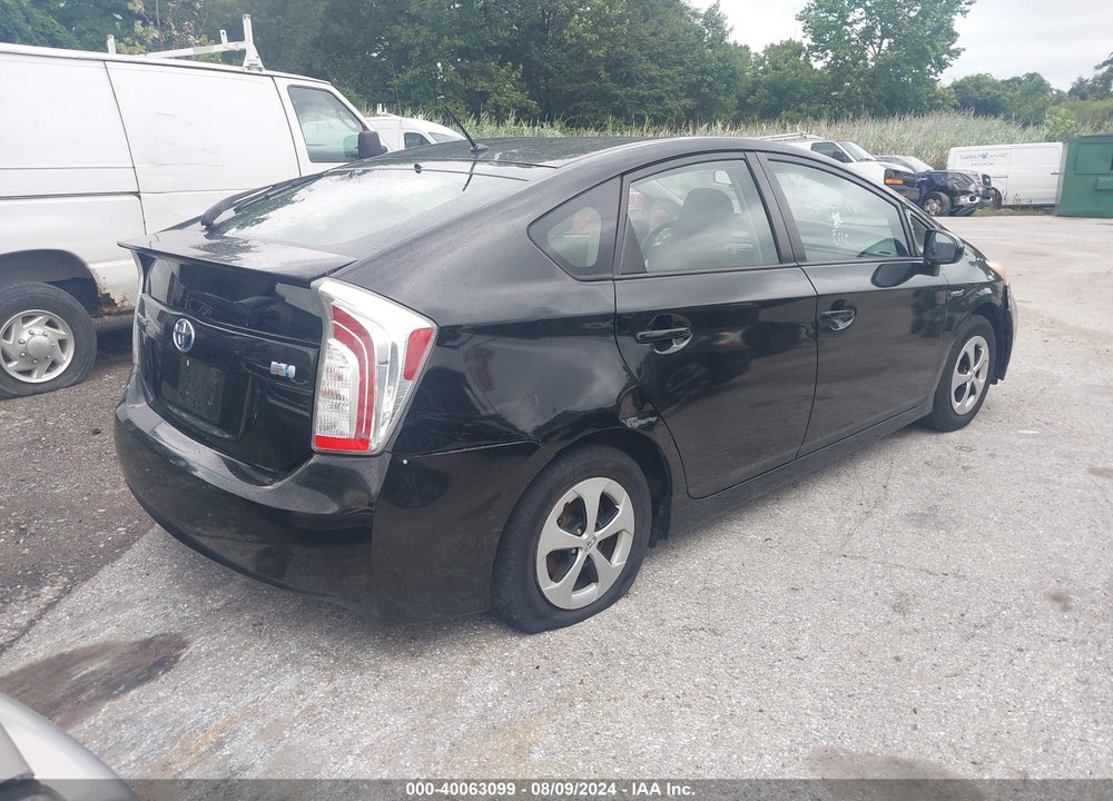 2013 TOYOTA PRIUS VIN: JTDKN3DU0D1645479