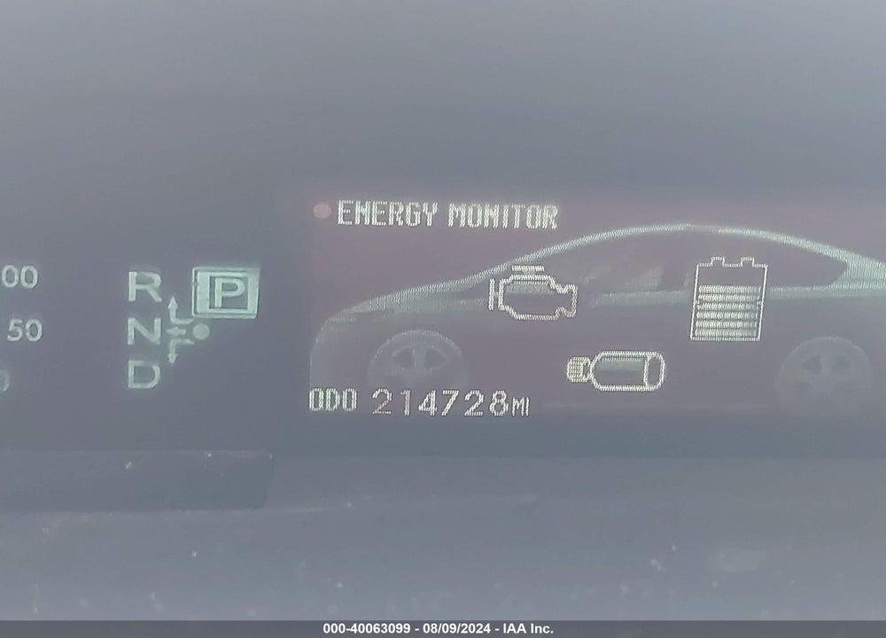 2013 TOYOTA PRIUS VIN: JTDKN3DU0D1645479
