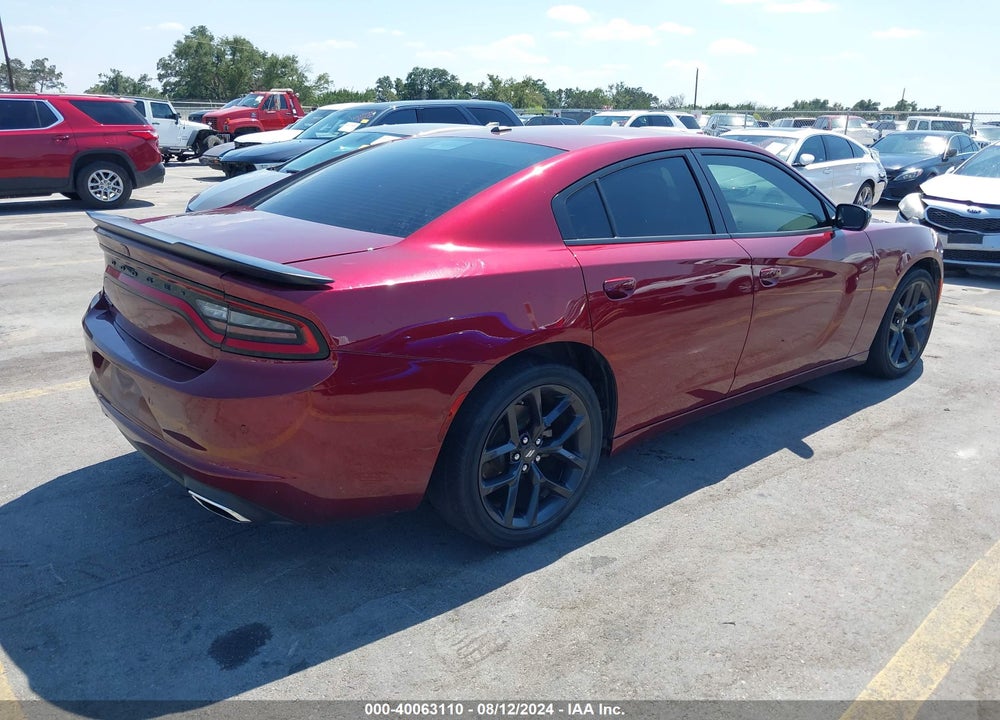 2022 DODGE CHARGER SXT RWD VIN: 2C3CDXBG5NH162069
