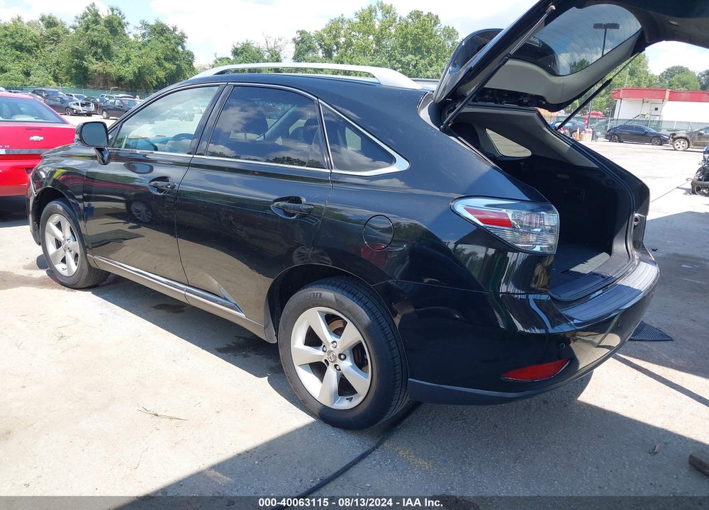 2011 LEXUS RX 350 VIN: 2T2BK1BA0BC112056