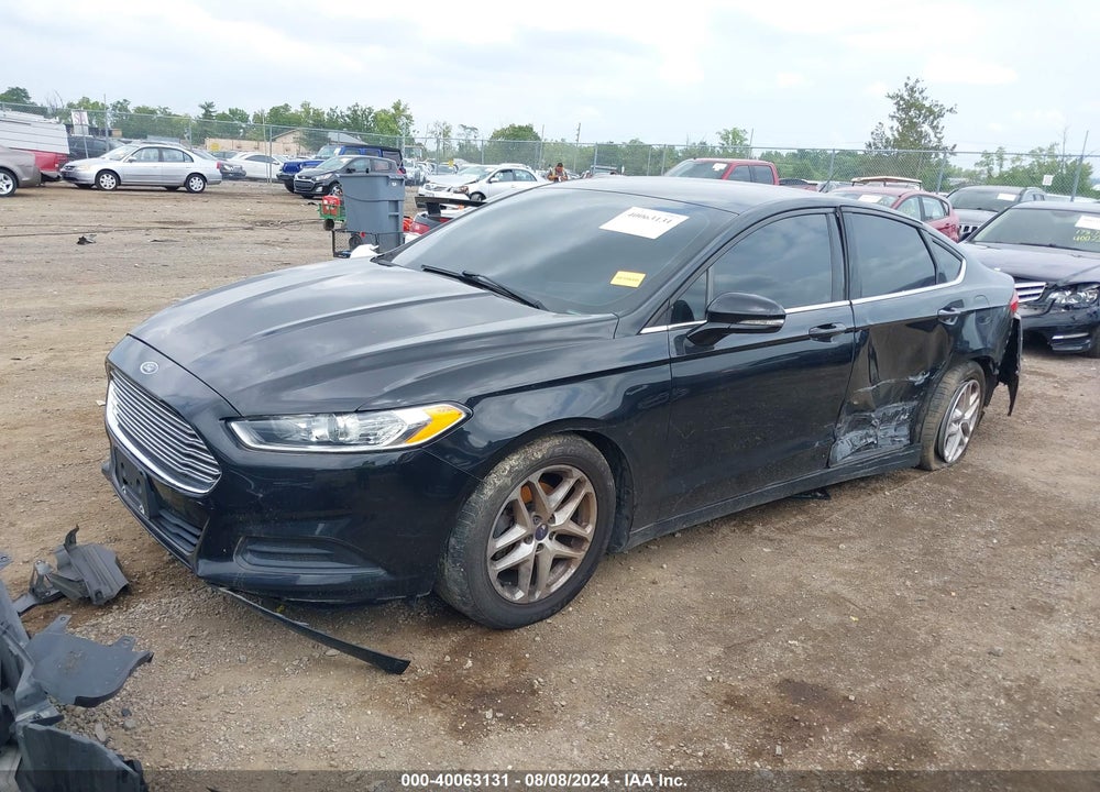 2016 FORD FUSION VIN: 3FA6P0H75GR103924