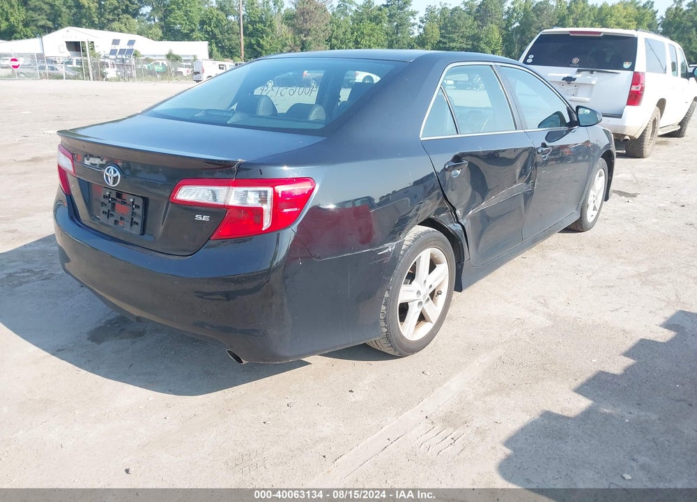 2012 TOYOTA CAMRY SE VIN: 4T1BF1FK0CU040951