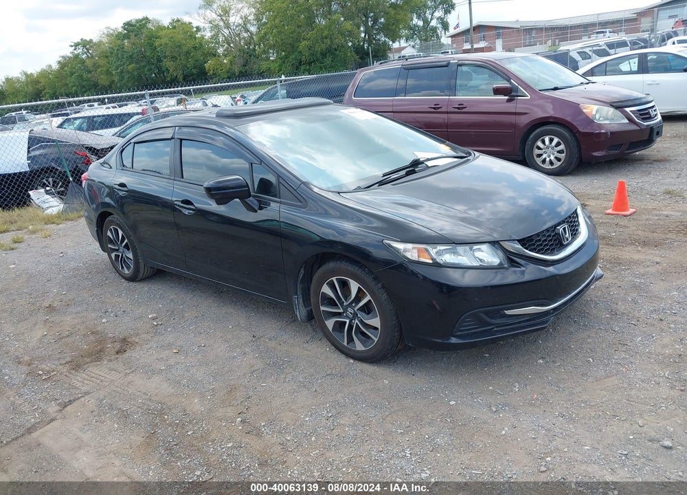 2014 HONDA CIVIC EX VIN: 19XFB2F87EE040121