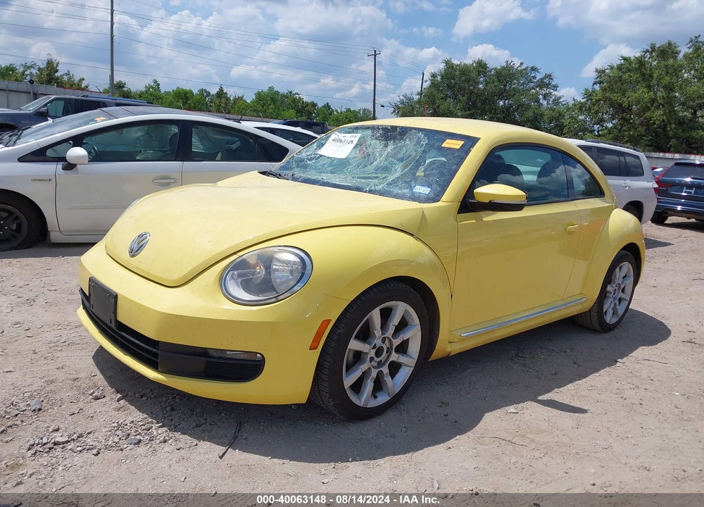 2012 VOLKSWAGEN BEETLE 2.5L VIN: 3VWJP7AT4CM666391