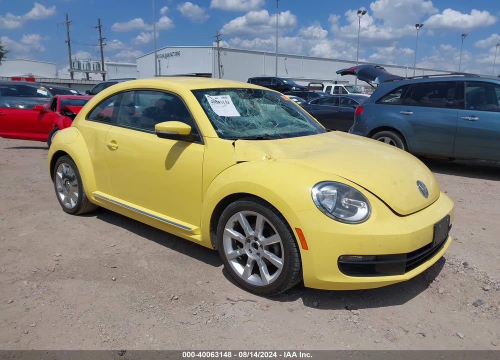 2012 VOLKSWAGEN BEETLE 2.5L VIN: 3VWJP7AT4CM666391