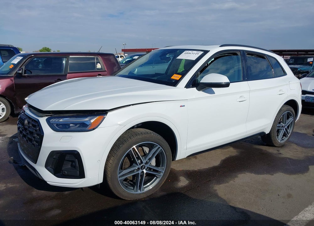 2022 AUDI Q5 PRESTIGE 55 TFSI E S LINE QUATTRO S TRONIC VIN: WA1F2AFY7N2022137