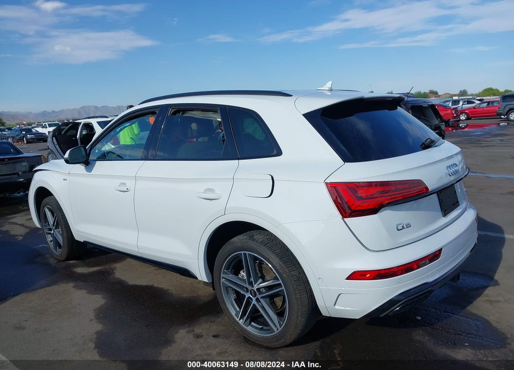 2022 AUDI Q5 PRESTIGE 55 TFSI E S LINE QUATTRO S TRONIC VIN: WA1F2AFY7N2022137