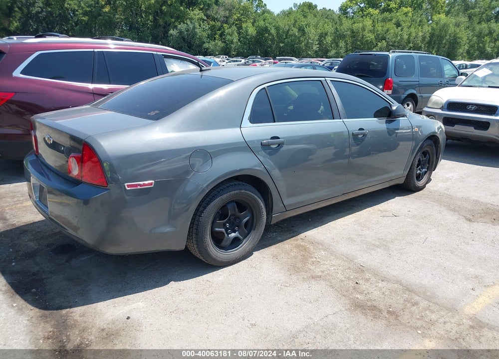 2008 CHEVROLET MALIBU VIN: 1G1ZG57B58F296755