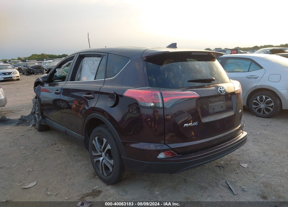 2018 TOYOTA RAV4 LE VIN: 2T3ZFREVXJW497702
