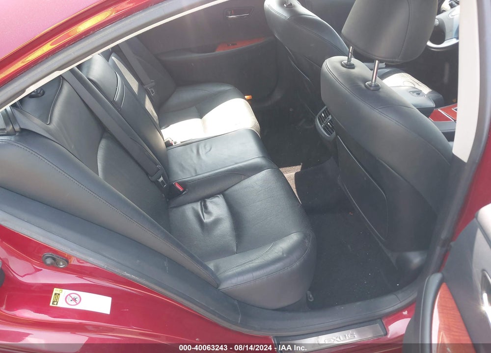 2009 LEXUS ES 350 VIN: JTHBJ46G292338310