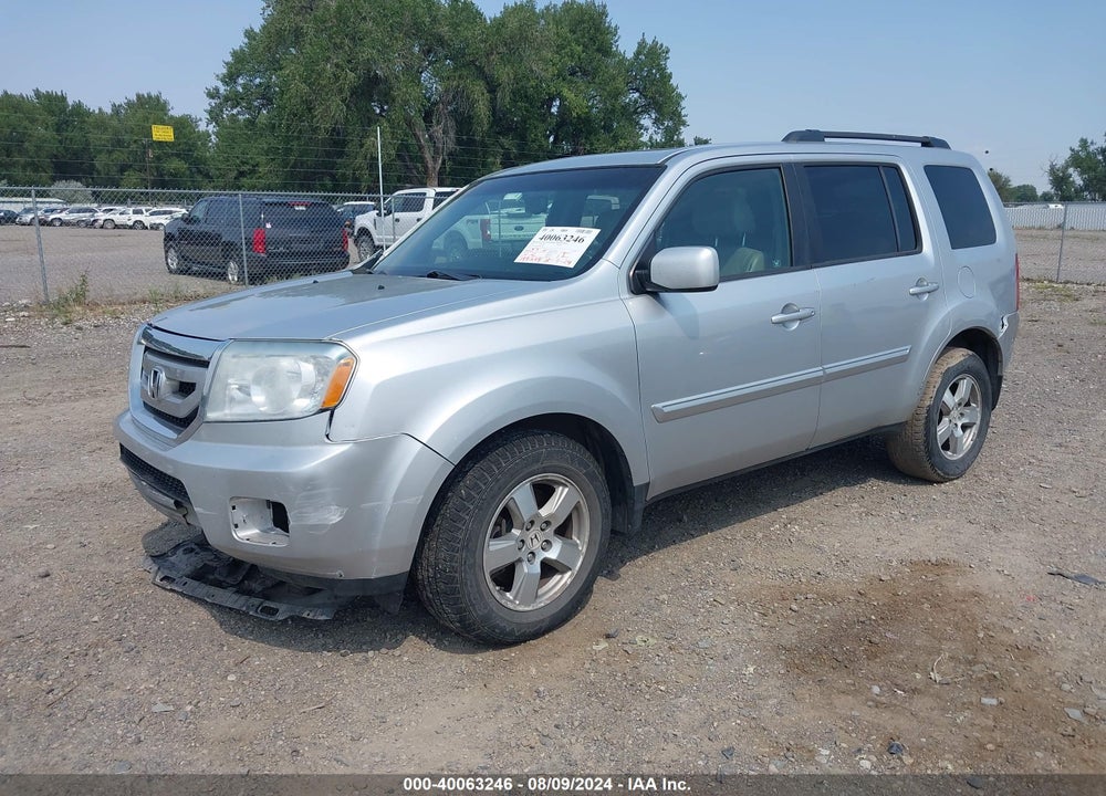 2011 HONDA PILOT EX-L VIN: 5FNYF4H62BB056401
