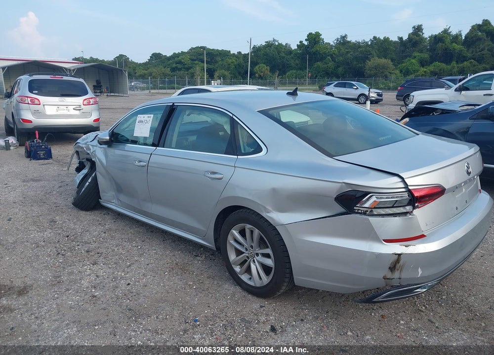 2020 VOLKSWAGEN PASSAT 2.0T SE VIN: 1VWSA7A37LC007311