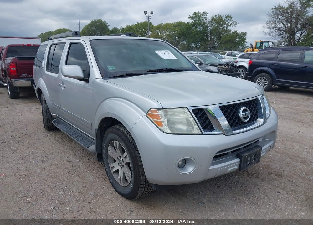 2012 NISSAN PATHFINDER SILVER VIN: 5N1AR1NB5CC602904