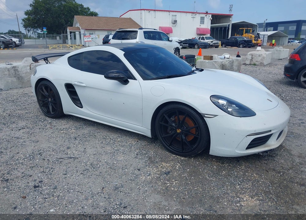 2019 PORSCHE 718 CAYMAN VIN: WP0AA2A84KS261446