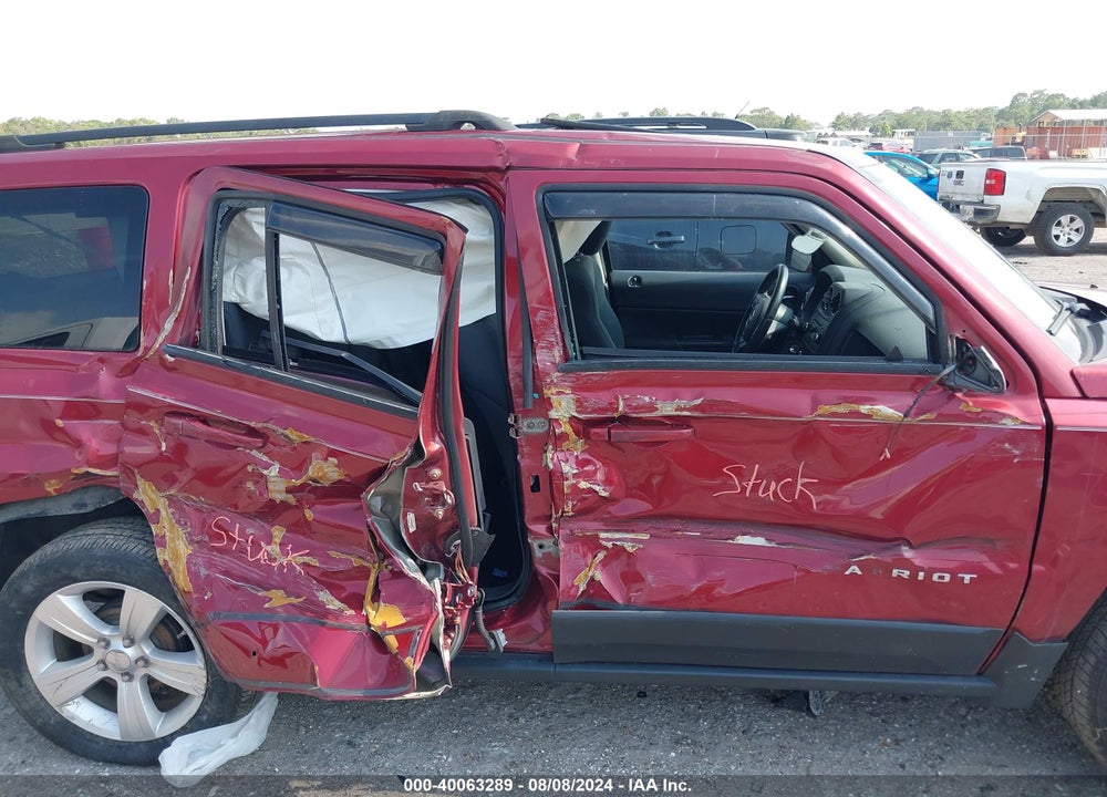 2012 JEEP PATRIOT LATITUDE VIN: 1C4NJPFA6CD590052